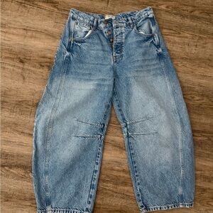 We The Free Light Blue Flare Jeans